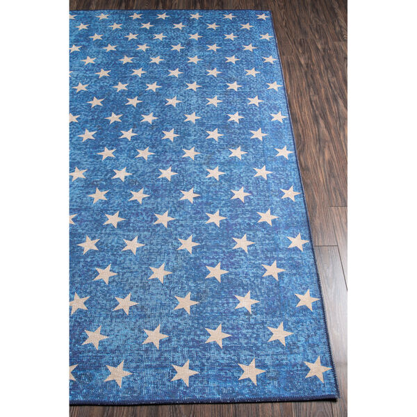 District Blue Rectangular: 5 Ft. x 7 Ft. 6 In. Rug, image 3