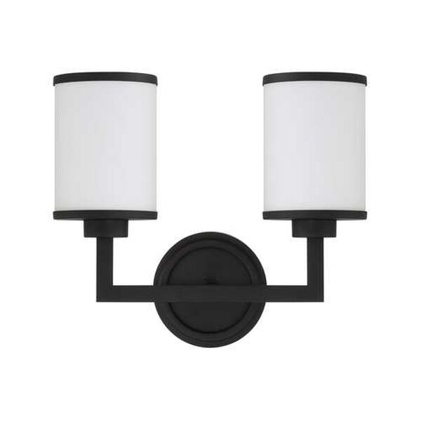 Bryant Black Forged Two-Light Wall Sconce, image 2