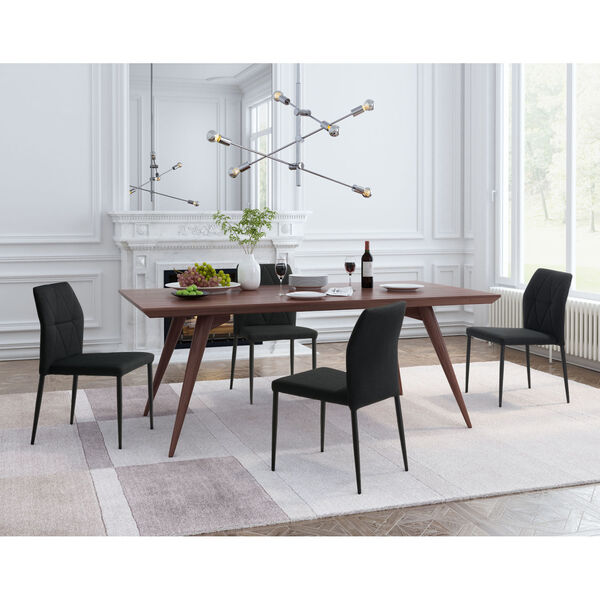 Revolution Black Dining Chair, Set of Two, image 2