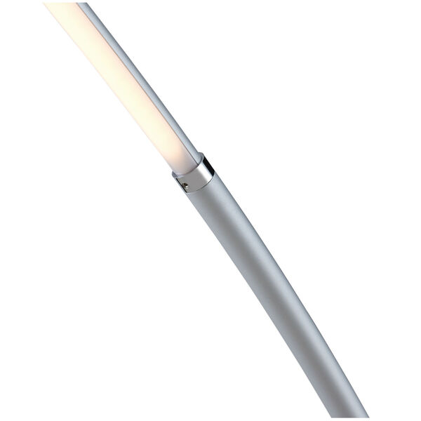 Monita Silver LED Arc Floor Lamp, image 3