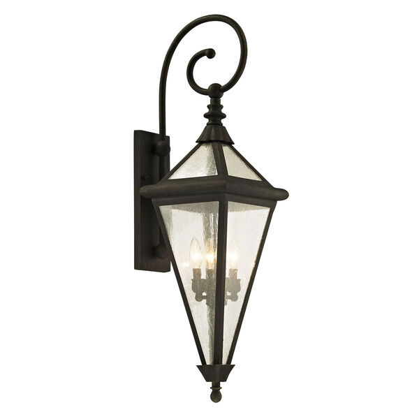 Mitre Vintage Bronze 38-Inch Four-Light Outdoor Wall Sconce, image 1