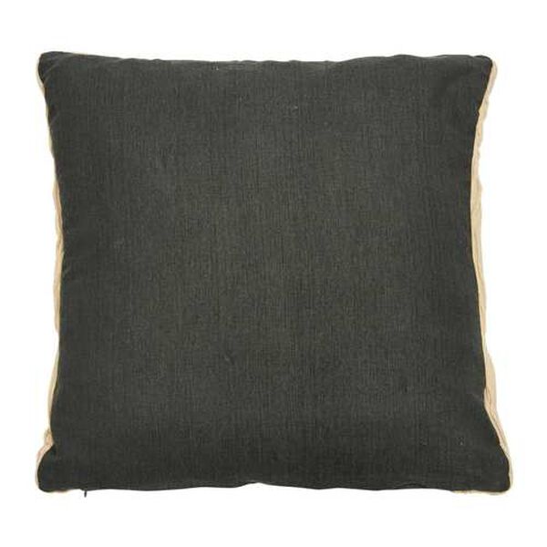 Greige Cotton 18 x 18-Inch Pillow, image 4
