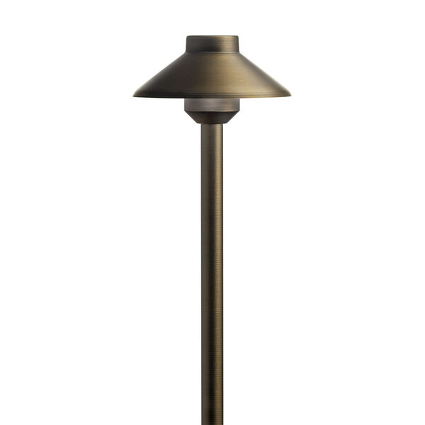 Centennial Brass 23-Inch 3000K LED Stepped Dome Path Light, image 1