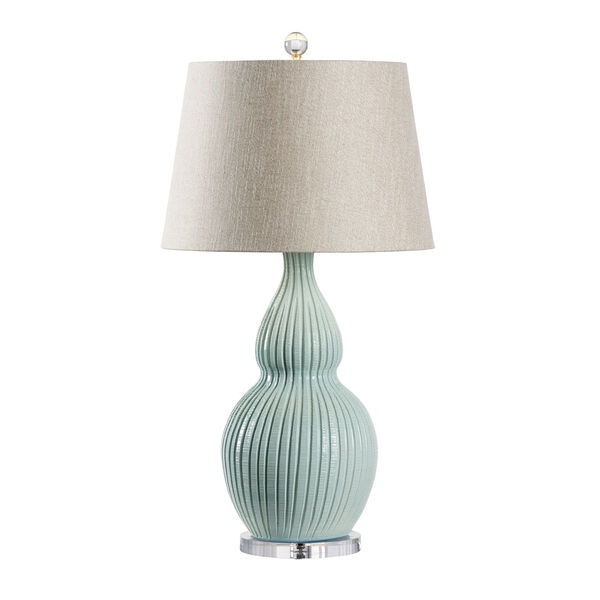 Vietri Mint Glaze One-Light Table Lamp, image 1