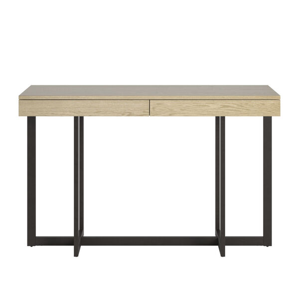 Hunter White Sofa Table with Two Drawer, image 3