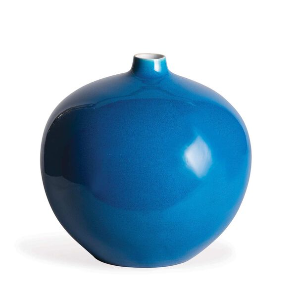 Turquoise Blue Bud Vase, image 1