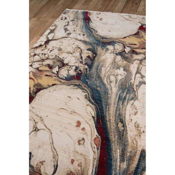 Studio Abstract Multicolor Rectangular: 7 Ft. 6 In. x 9 Ft. 6 In. Rug, image 3