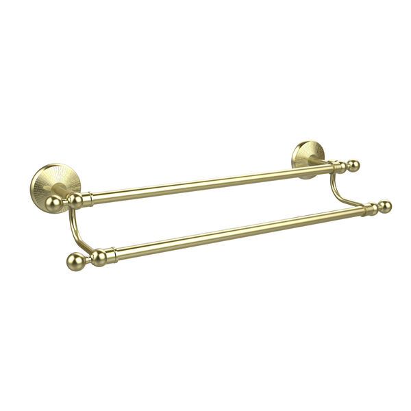 Monte Carlo Collection 36 Inch Double Towel Bar, Satin Brass, image 1
