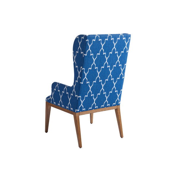 Newport Blue Seacliff Upholstered Host Wing Chair, image 2