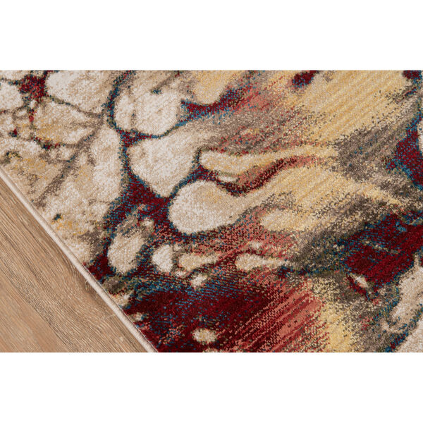 Studio Abstract Multicolor Rectangular: 7 Ft. 6 In. x 9 Ft. 6 In. Rug, image 4