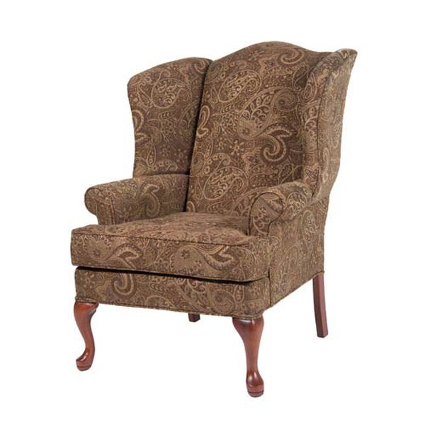 Paisley Coco Wing Back Chair, image 1