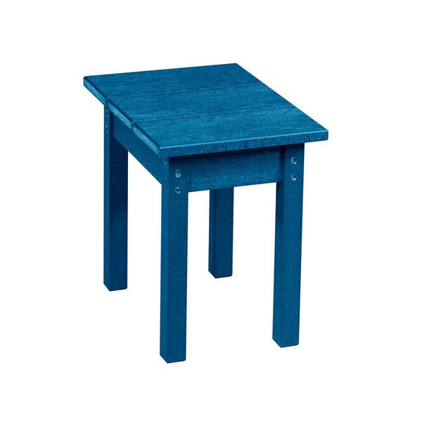 Capterra Casual Pacific Blue Small Outdoor Rectangular Table, image 1