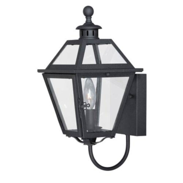 Bryant Textured Black One-Light Outdoor Wall Mount, image 1