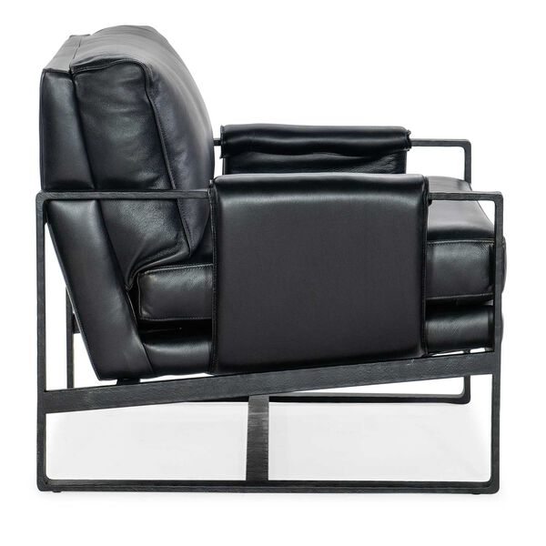 CC Black Riviera Metal Frame Chair, image 3