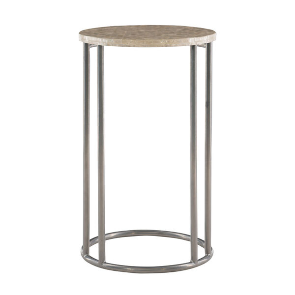 Tristan Silver Round C Table, image 6