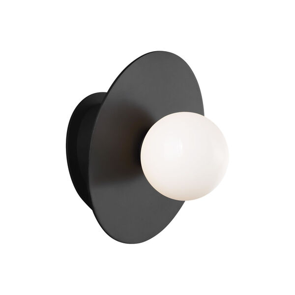 Nodes Midnight Black 8-Inch One-Light Wall Sconce, image 2