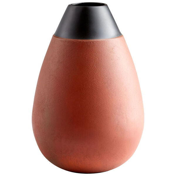 Flamed Copper Large Regent Vase, image 1