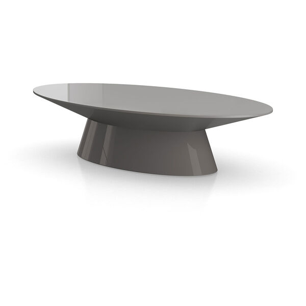 Sullivan Glossy Dark Gull Gray Coffee Table, image 11