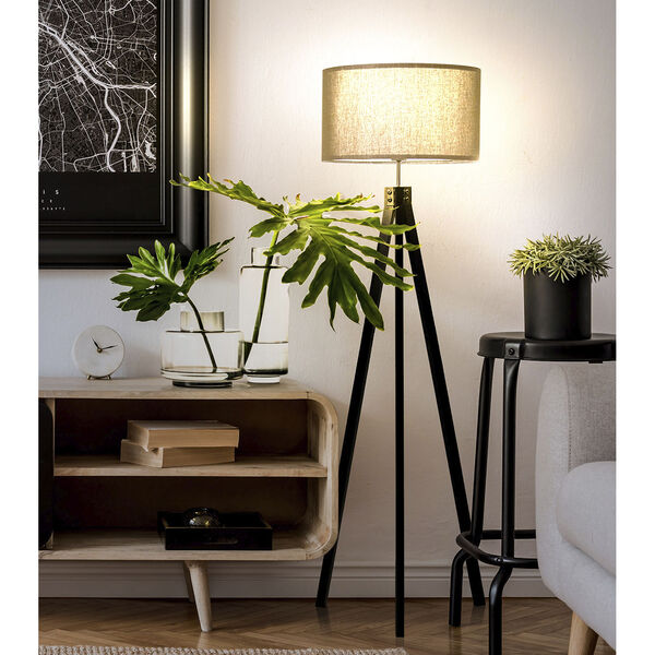 Eden Black LED Floor Lamp, image 6