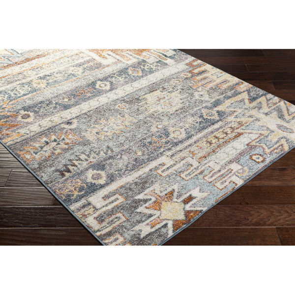 New Mexico Medium Gray Rectangle 5 Ft. 3 In. x 7 Ft. 3 In. Rugs, image 2