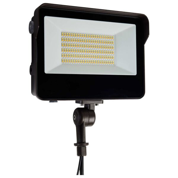 Fixture Floods Bronze 12-Inch Integrated LED Outdoor Security Light, image 1
