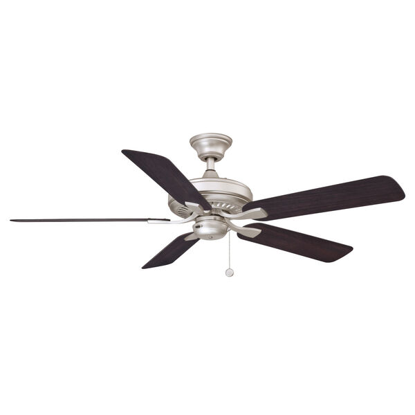 Edgewood Brushed Nickel 52-Inch Indoor Outdoor Ceiling Fan, image 1