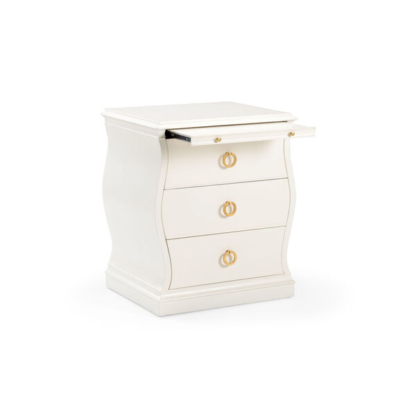 Gail White and Gold Drawer Chest, image 2