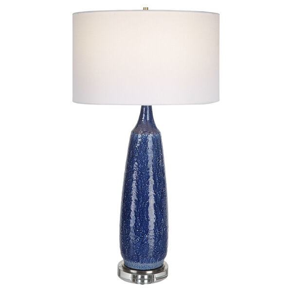 Newport Cobalt Blue and White Table Lamp, image 1