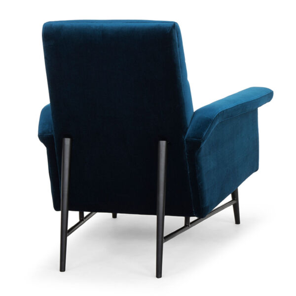 Mathise Midnight Blue and Black Occasional Chair, image 5
