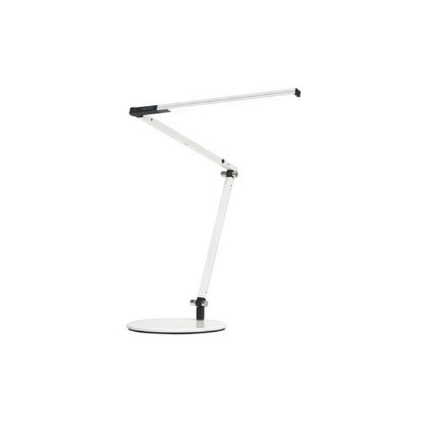 Z-bar Mini White LED Desk Lamp with Base -Warm Light, image 1