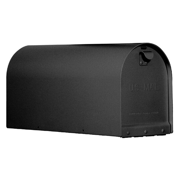 Titan Steel Curbside Mailbox Black, image 1