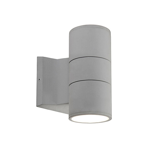 Grey Seven-Inch One-Light Wall Sconce, image 1