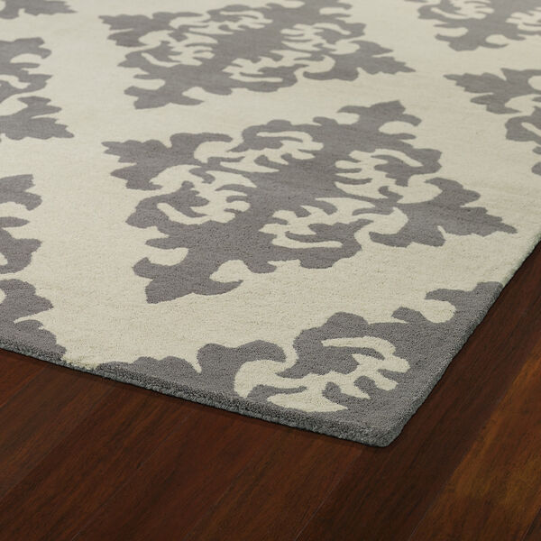 Evolution Grey Hand Tufted 7Ft. 9In Round Rug, image 2