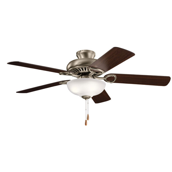 Sutter Place Select Antique Pewter 52-Inch Three-Light Ceiling Fan, image 1