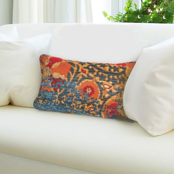 Marina Blue Liora Manne Suzanie Indoor-Outdoor Pillow, image 2
