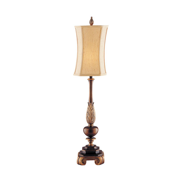Sweet Ginger Antique Gold and Copper Bronze One-Light Table Lamp, image 1