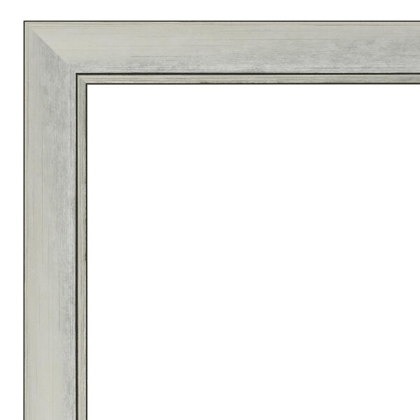 Flair Silver 40W X 28H-Inch Bathroom Vanity Wall Mirror, image 2
