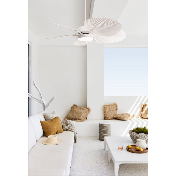 Lucci Air Bali Antique White 52-Inch One-Light Energy Star DC Ceiling Fan, image 3