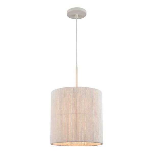 Sophie White Coral 12-Inch One-Light Pendant, image 1