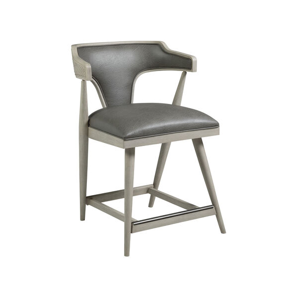 Signature Designs Gray and White Arne Counter Stool, image 1
