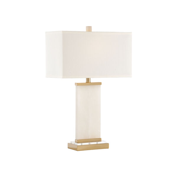 Damon Natural White Table Lamp, image 1