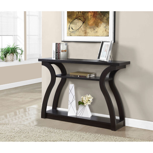 Cappuccino 47-Inch Accent Table, image 1