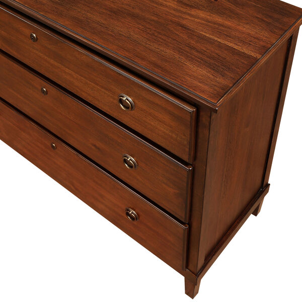 Cambridge Brown Three-Drawer Dresser, image 5