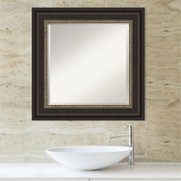Paragon Bronze 27W X 27H-Inch Bathroom Vanity Wall Mirror, image 5