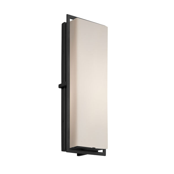 Fusion Avalon Matte Black 18-Inch ADA LED Outdoor Wall Sconce, image 1