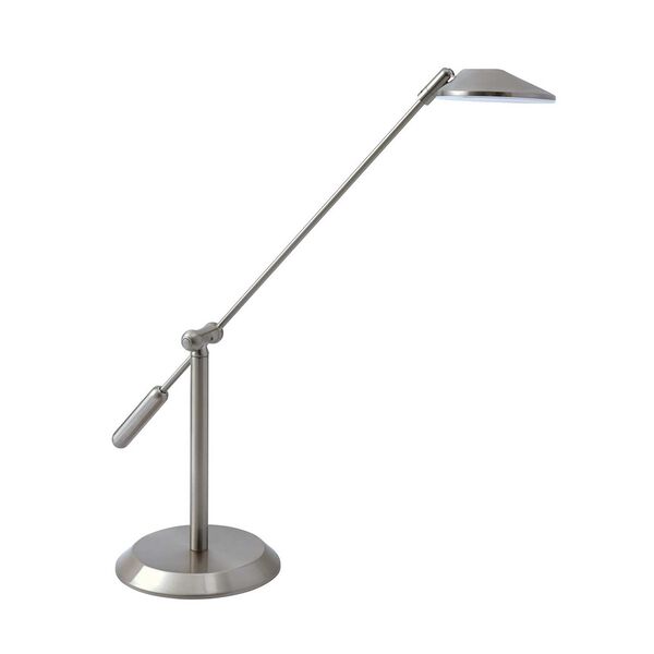Sirino Satin Nickel 26-Inch LED Desk Lamp, image 1