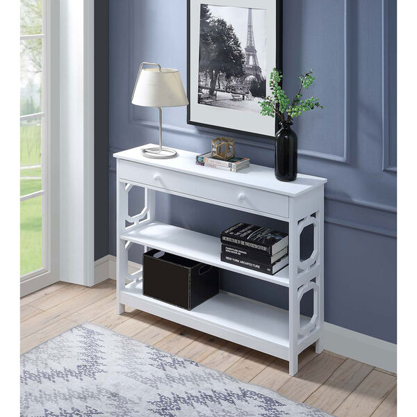 Quinn One Drawer Console Table, image 5