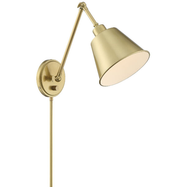 Mitchell Aged Brass 23-Inch One-Light Wall Sconce, image 2