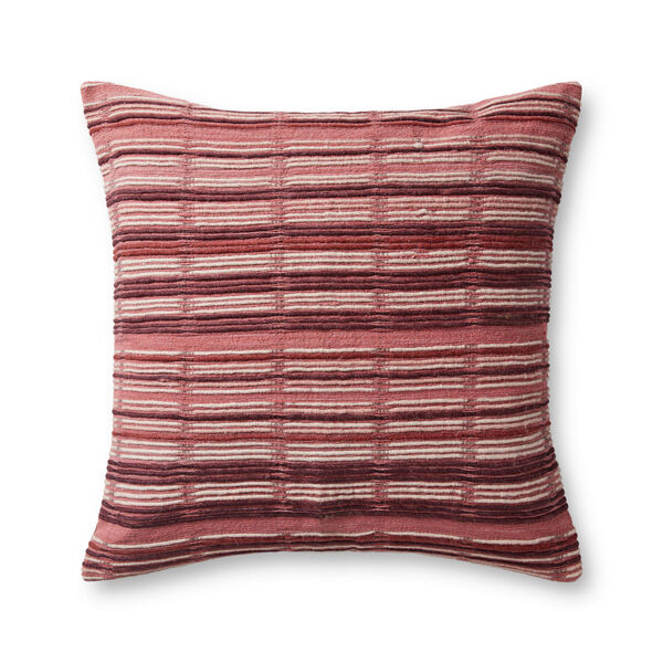 Pink 22 In. x 22 In. Throw Pillow, image 1