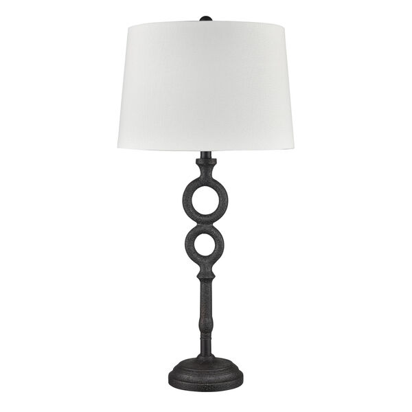Hammered Home Bronze One-Light Table Lamp, image 4